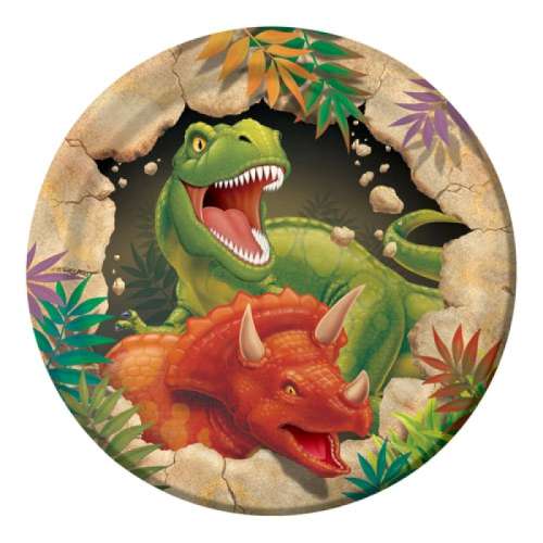 Dino Blast Lunch Plates - Click Image to Close